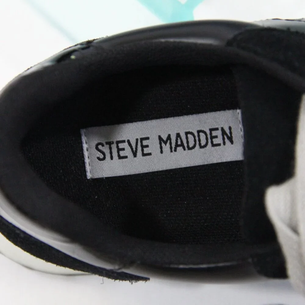 Steve Madden Sneakers New sz 7.5 Women Glitter Fashion Shoes Mabyl